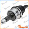 Demi-Arbre de Transmission ATM gauche pour KIA | NPW-KA-418, 49500-D4100